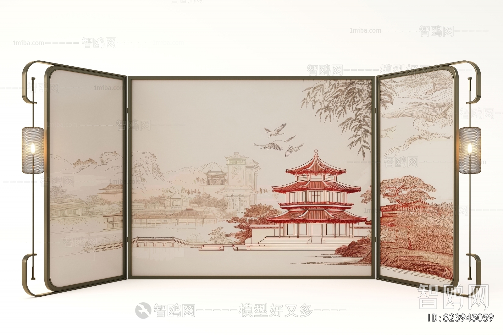 New Chinese Style Partition