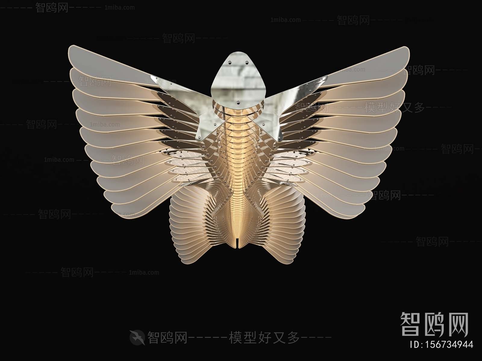 Modern Long Chandelier