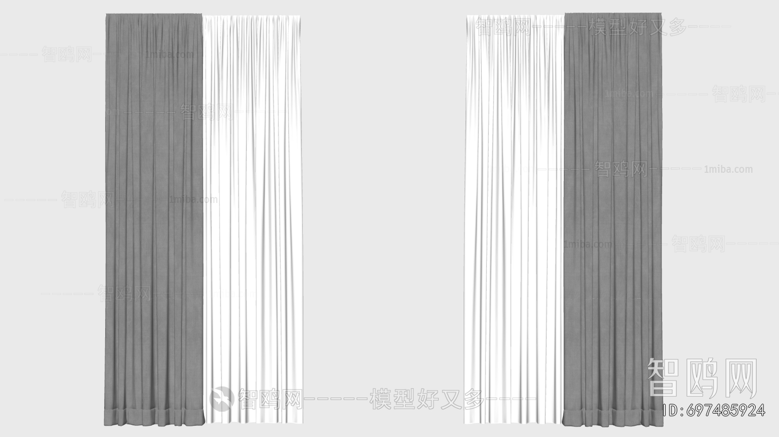 现代窗帘
