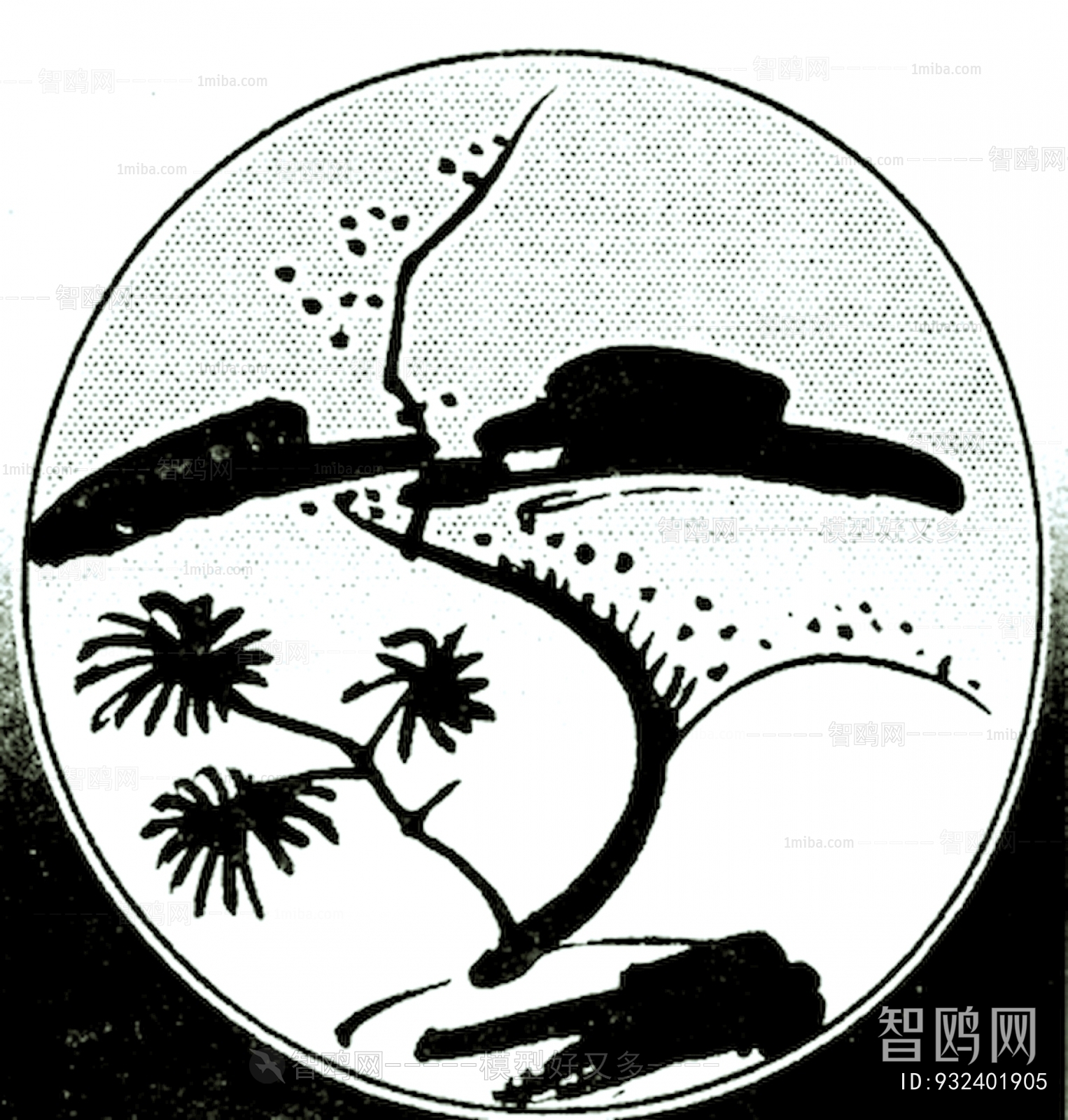 Bump Black And White