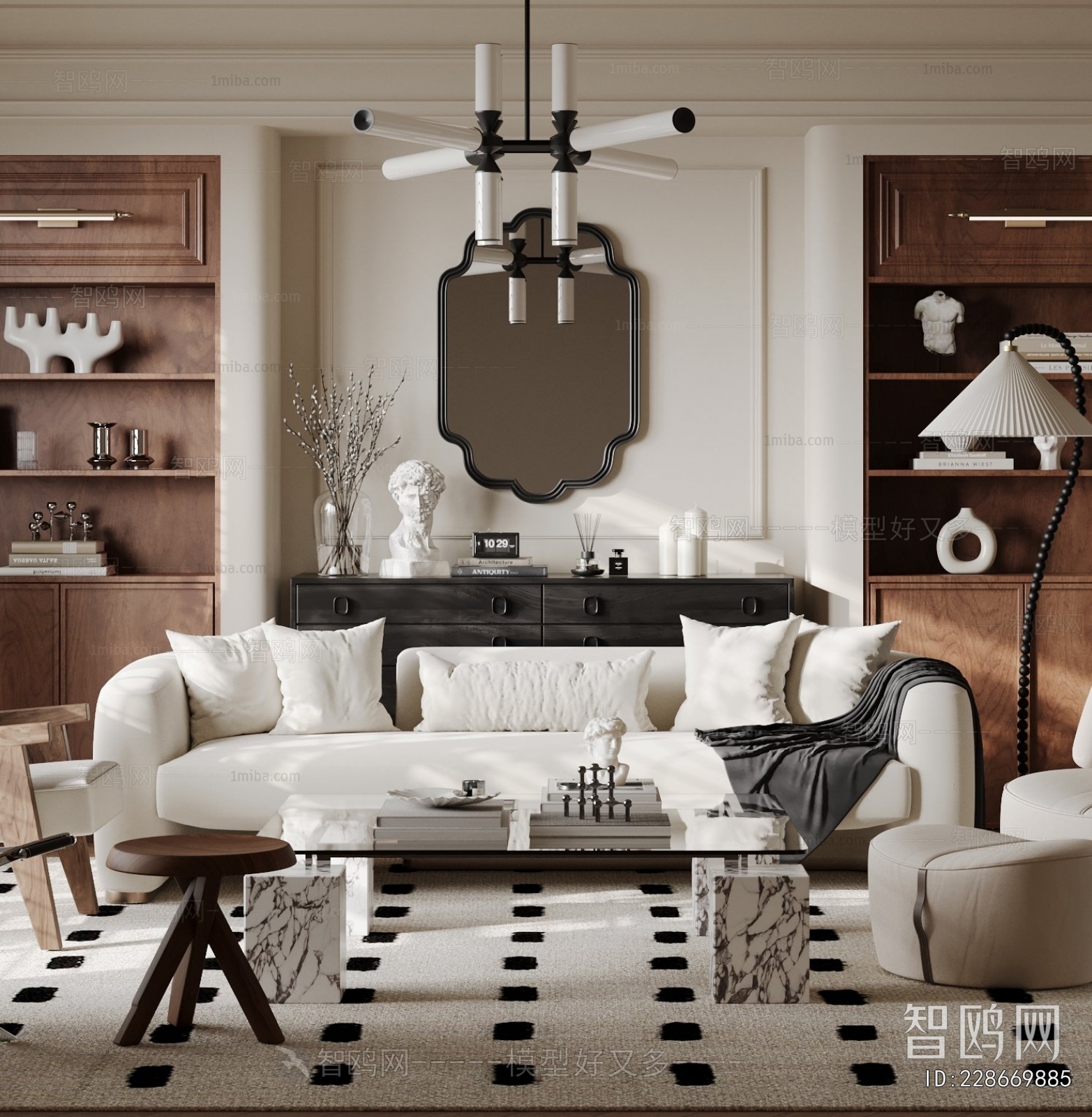 French Style A Living Room