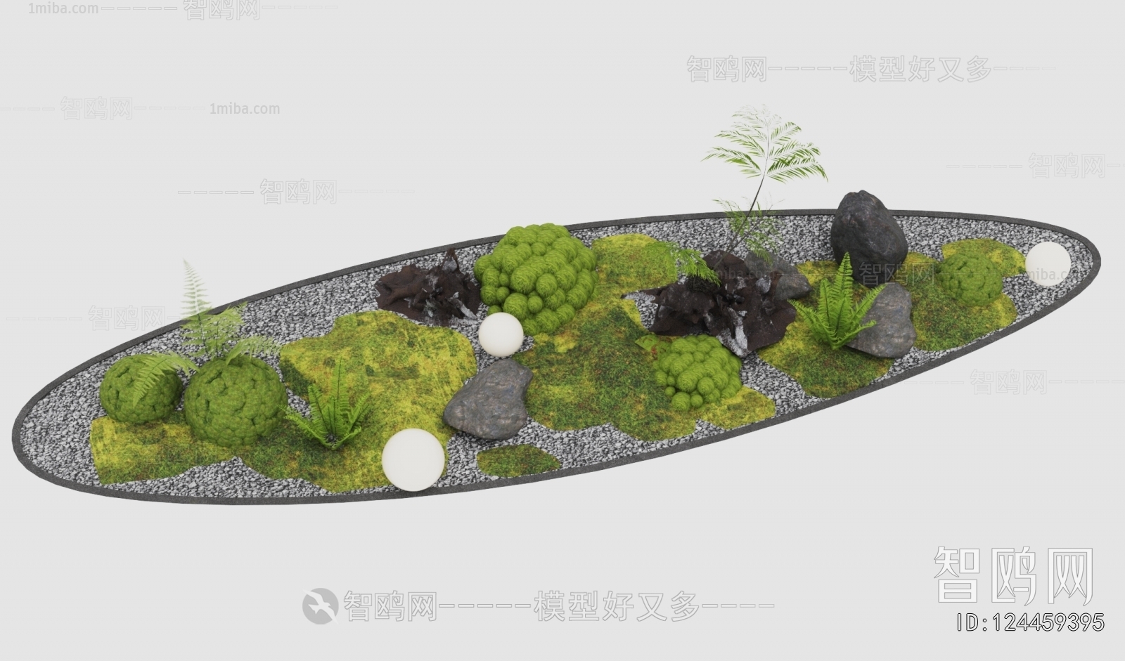 New Chinese Style Plant Landscaping