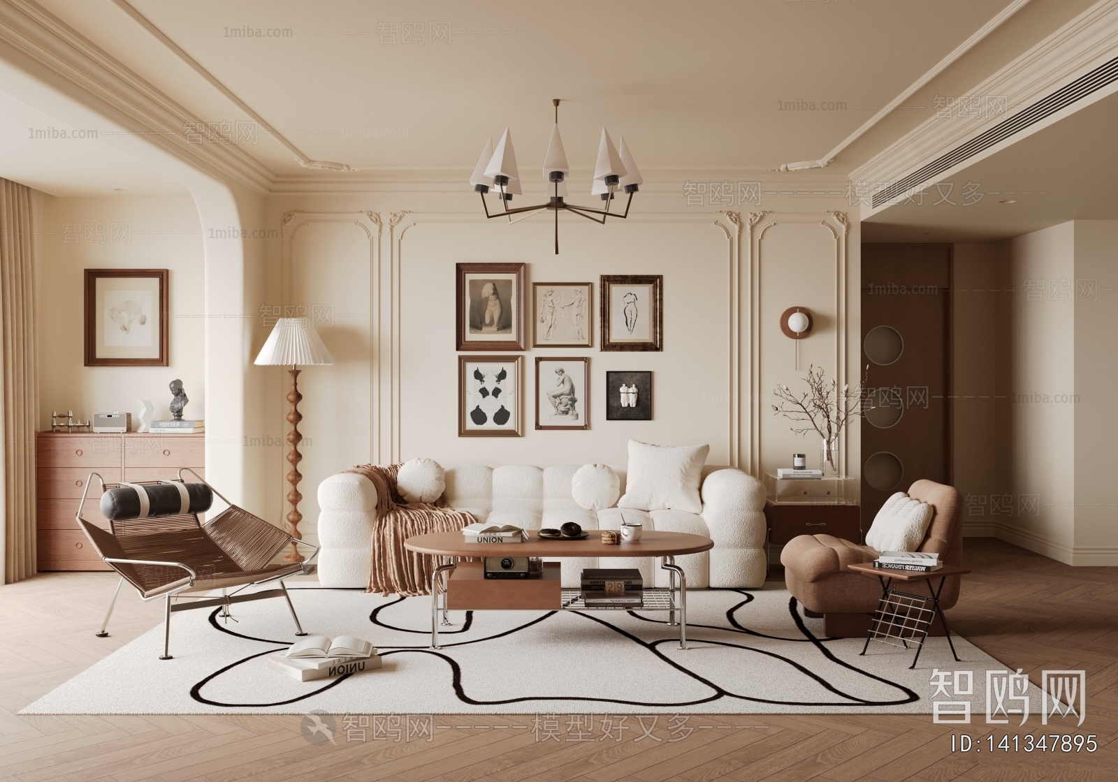 French Style A Living Room