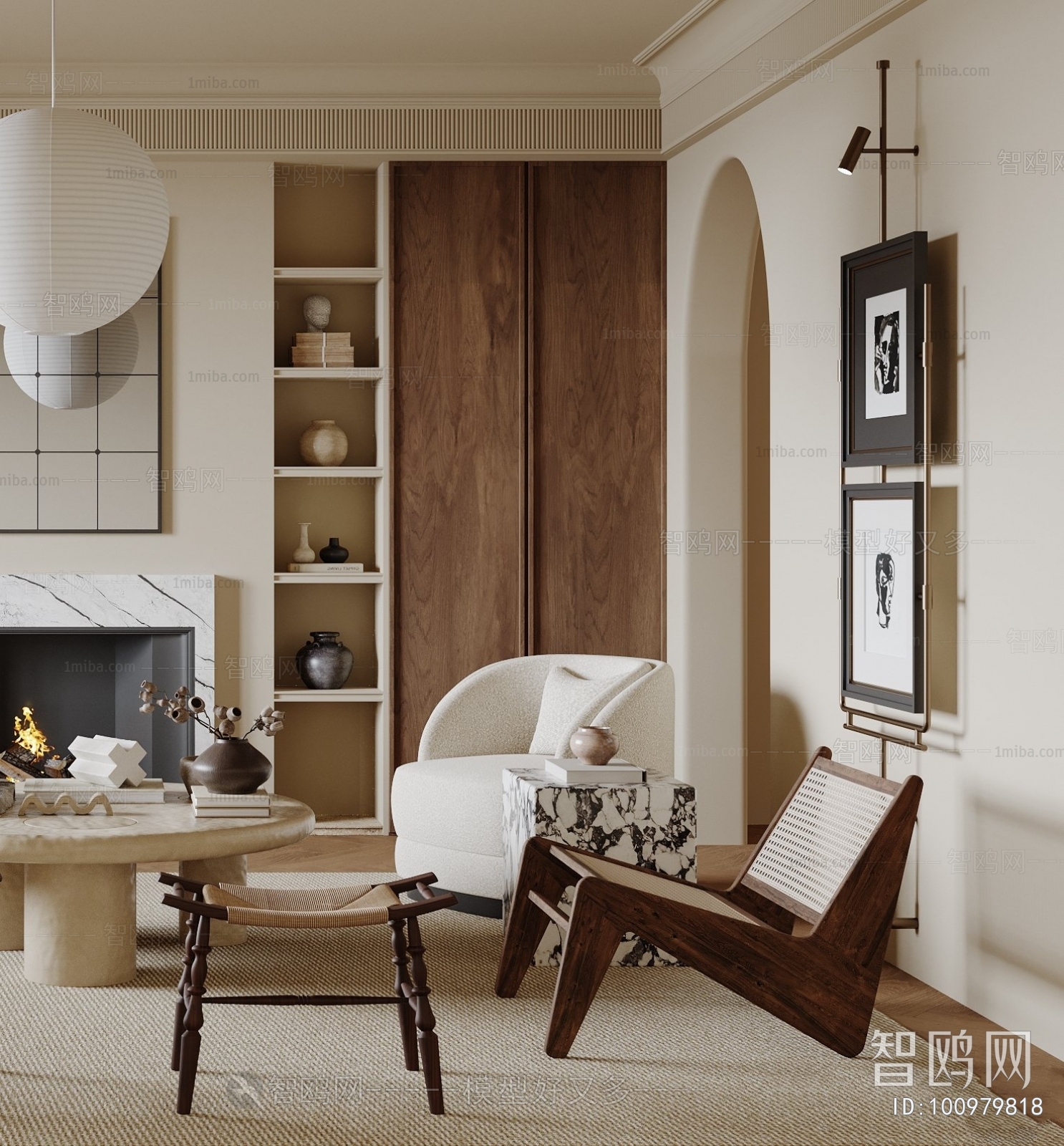 French Style A Living Room