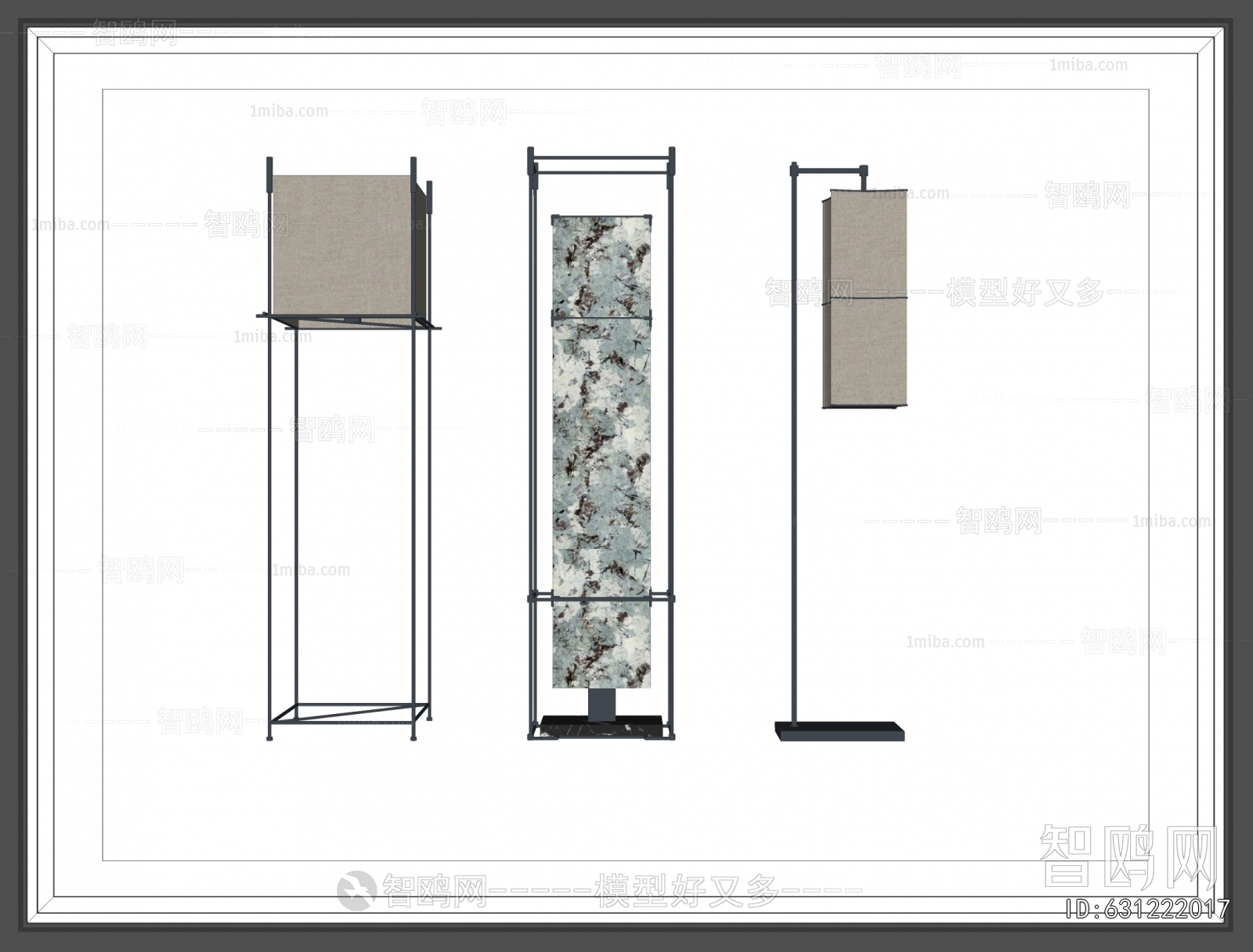 New Chinese Style Floor Lamp