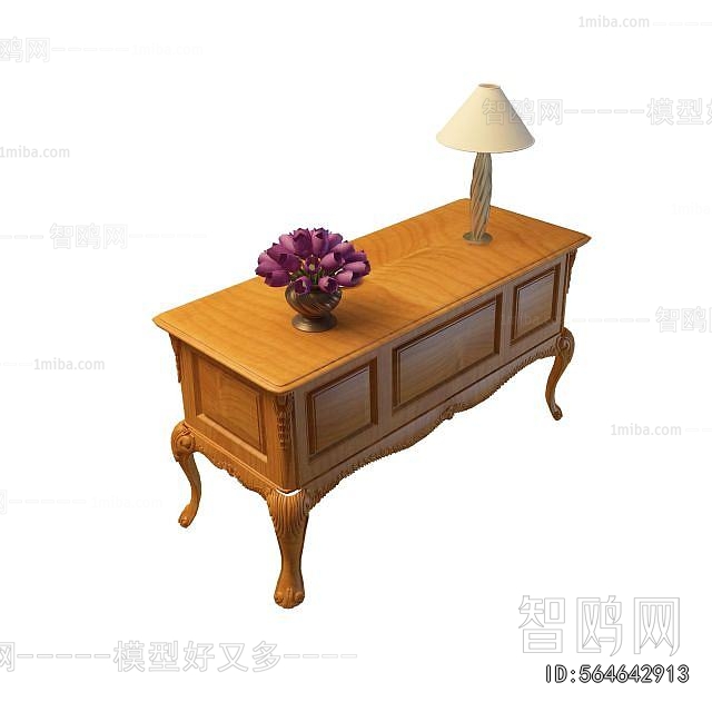 European Style Side Cabinet