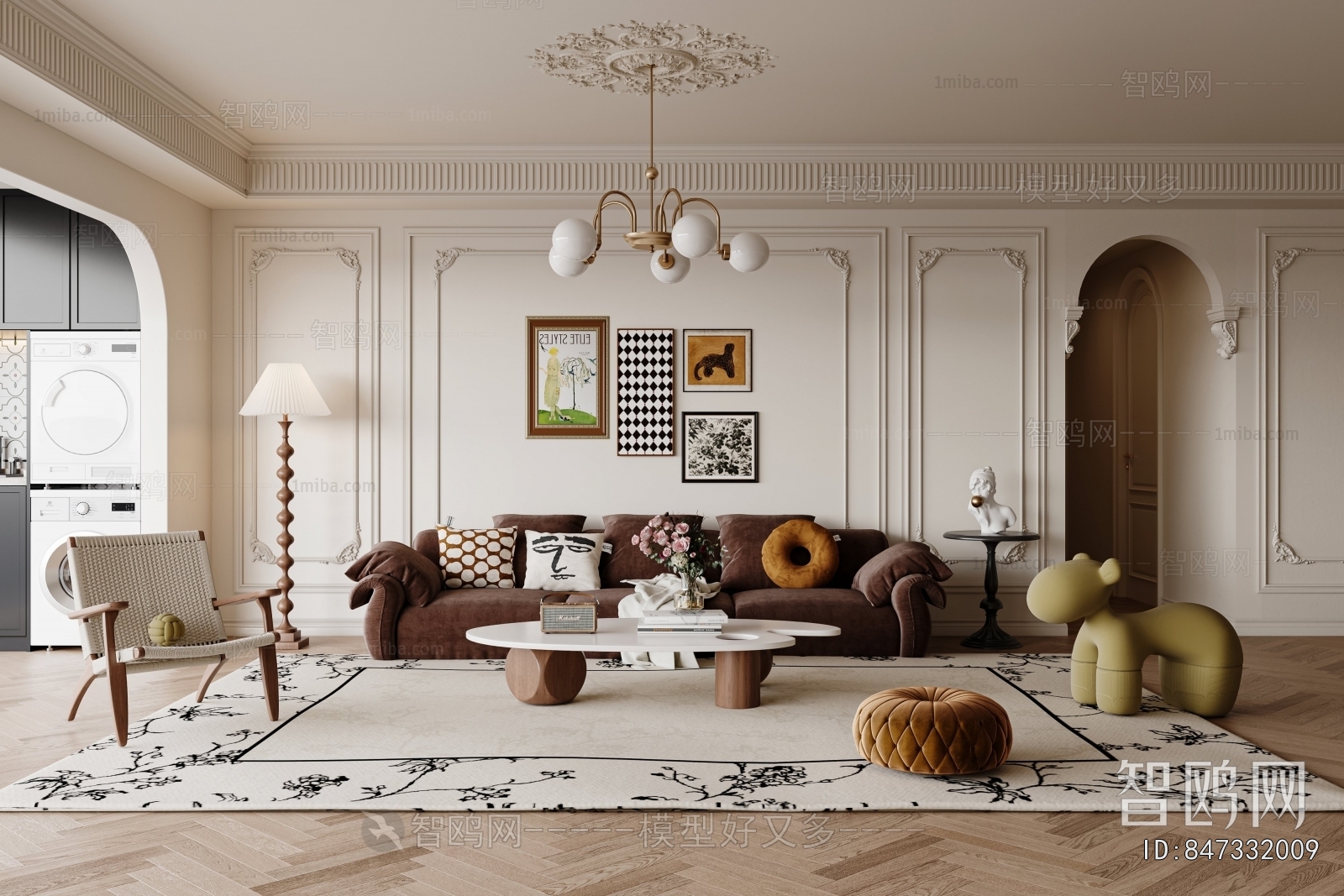 French Style A Living Room