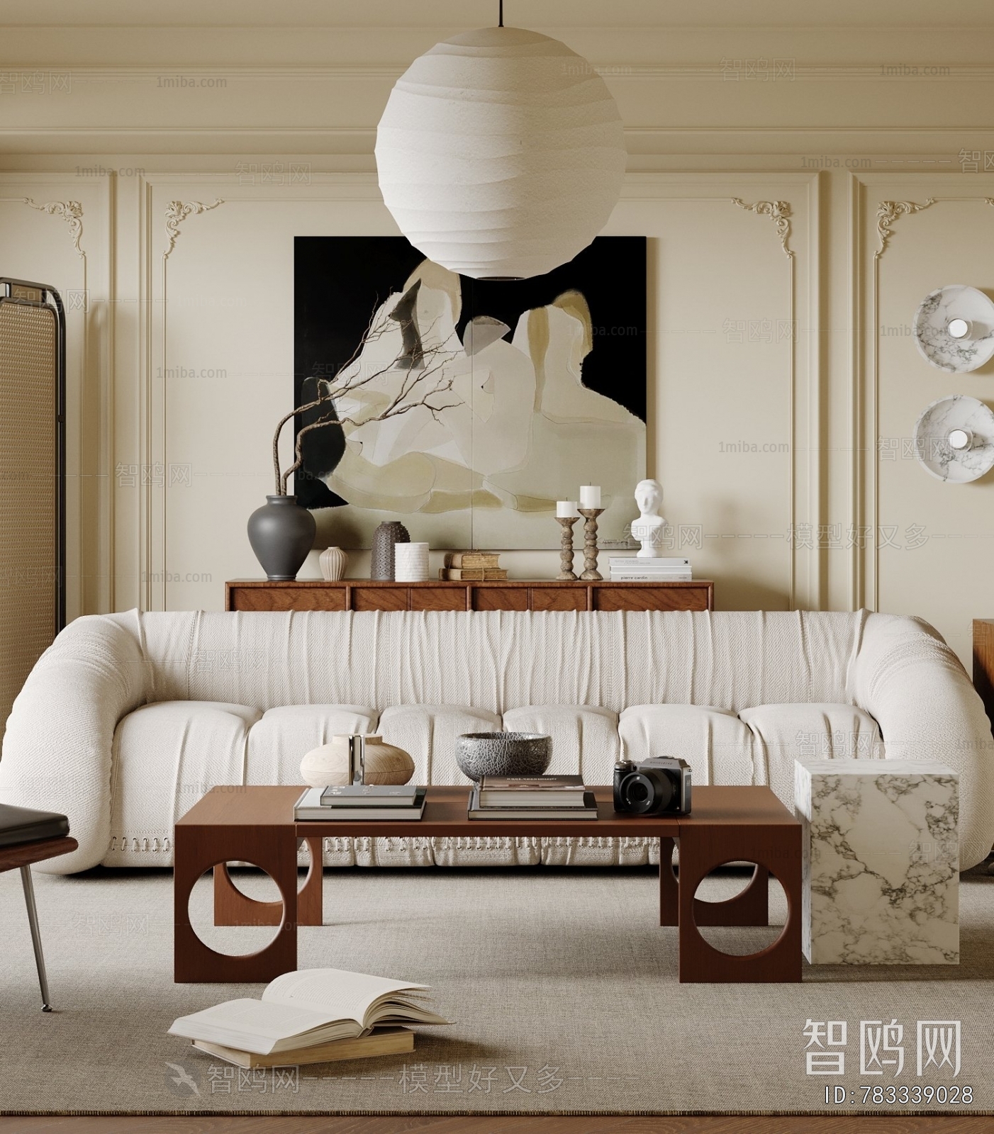 French Style A Living Room