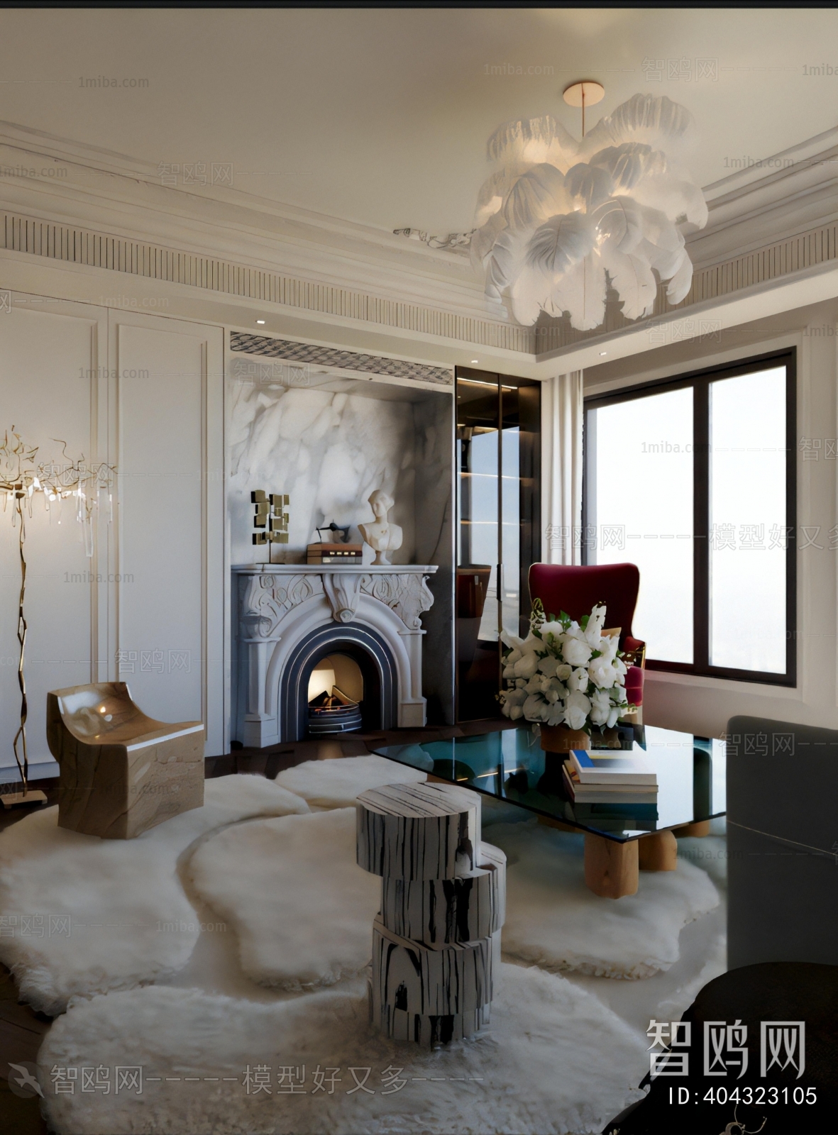 French Style A Living Room