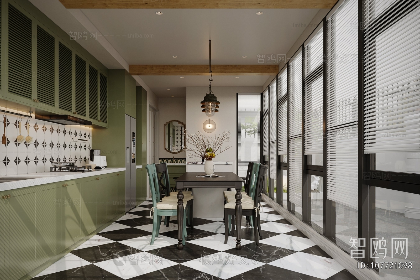 French Style Dining Room