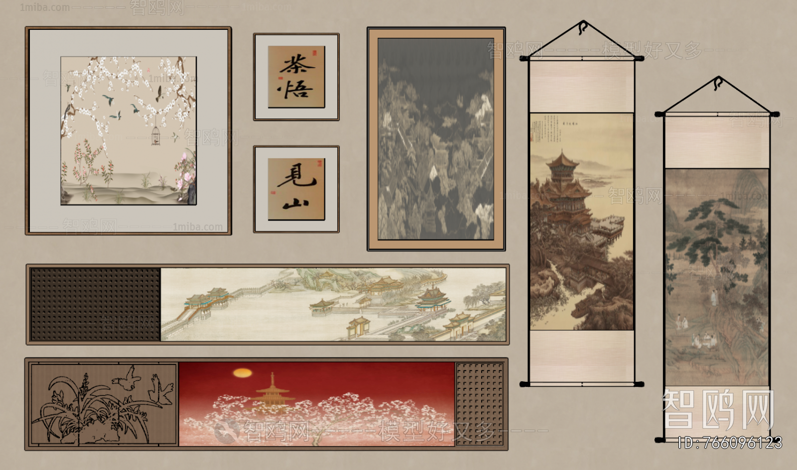 New Chinese Style Painting