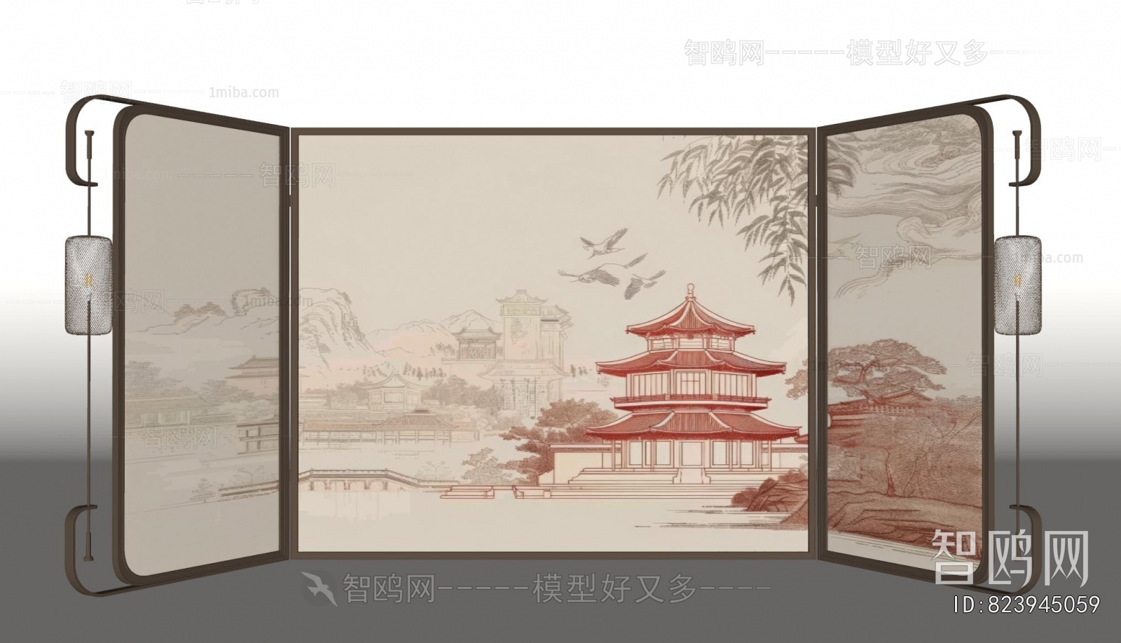 New Chinese Style Partition