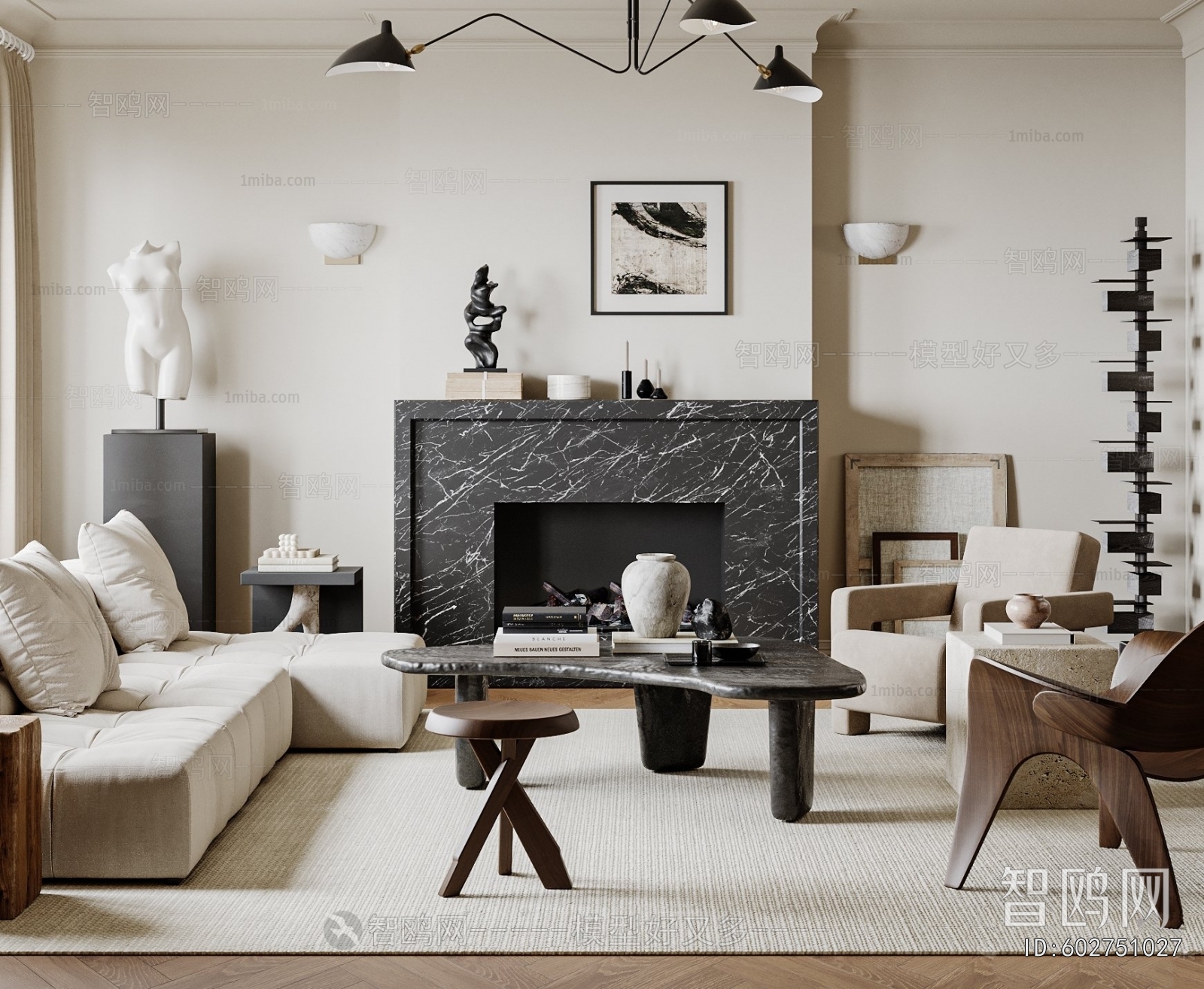 French Style A Living Room