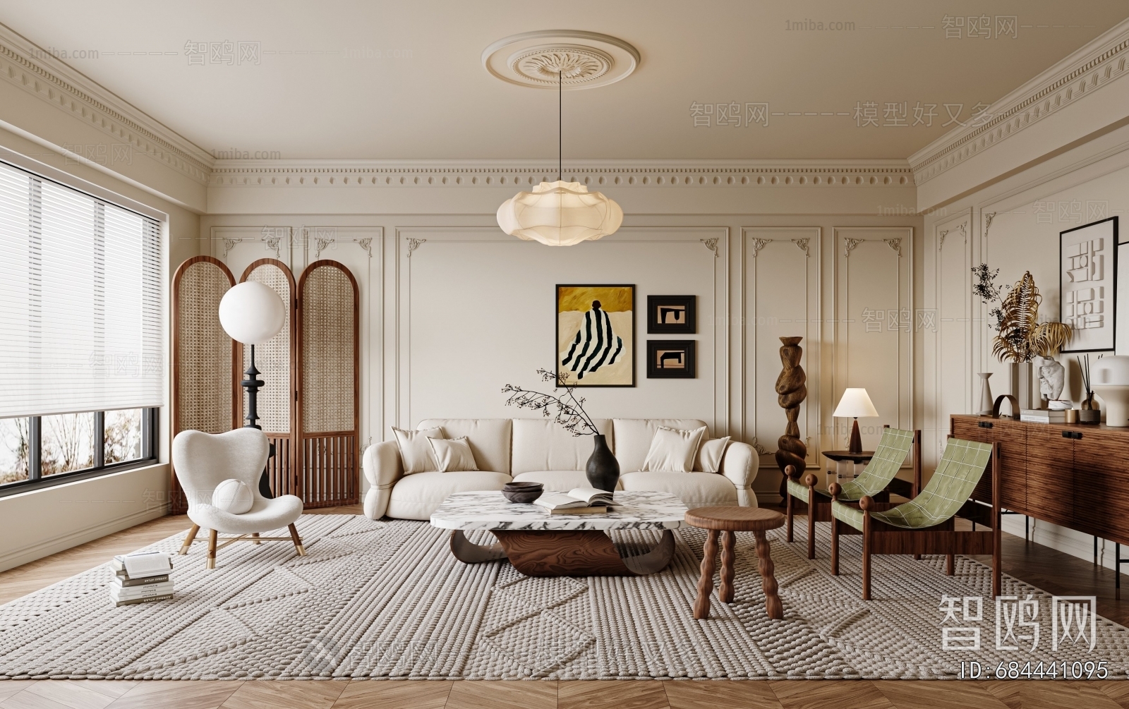 French Style A Living Room