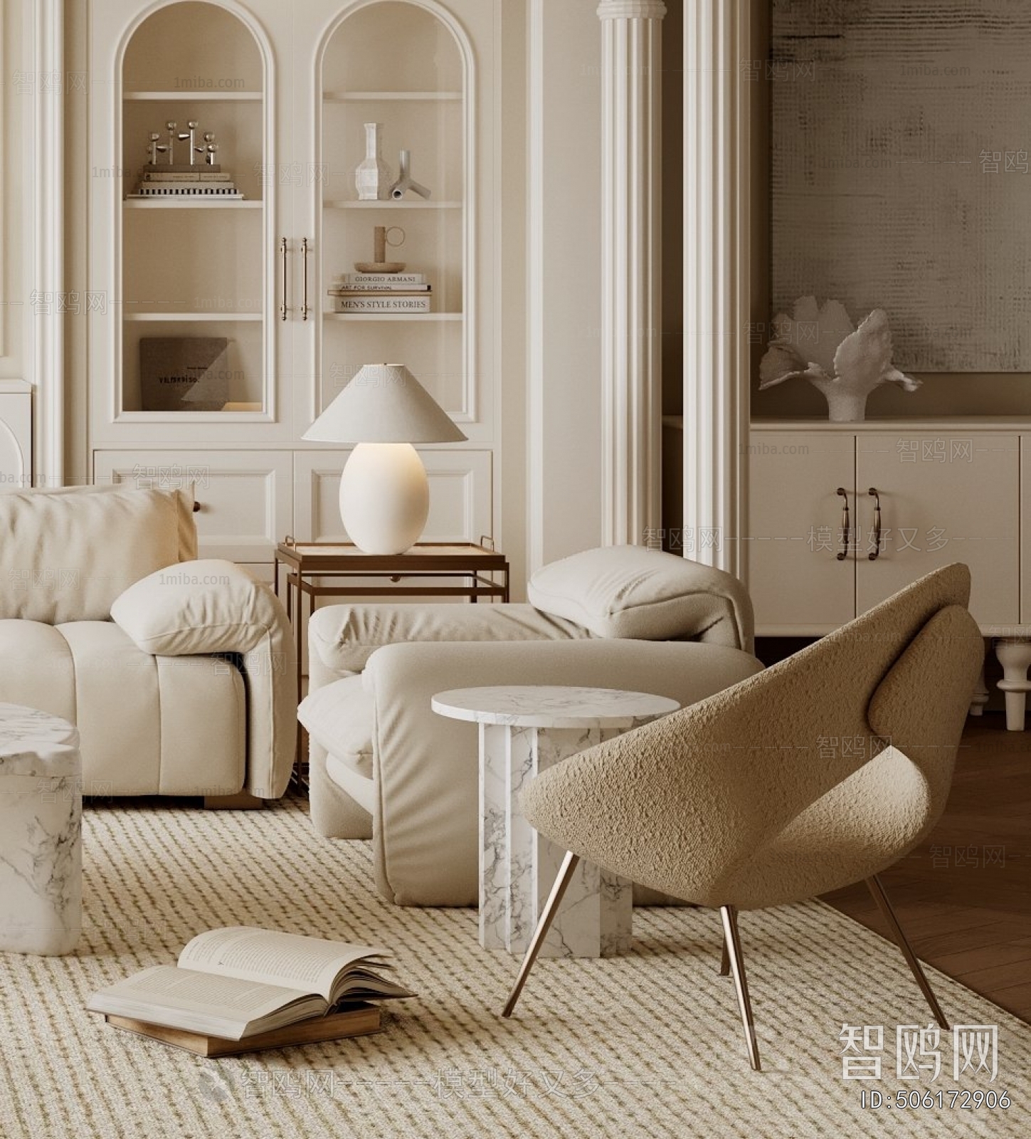 French Style A Living Room