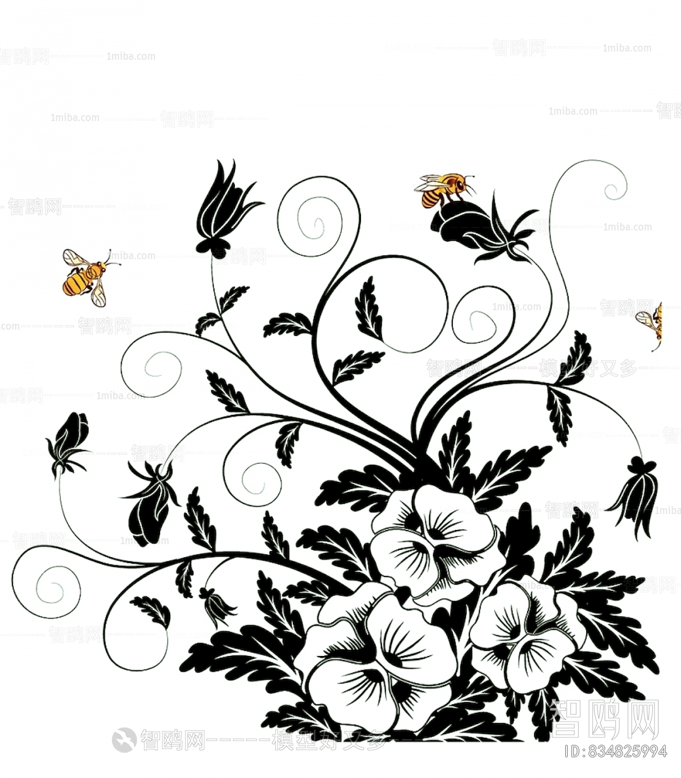 Bump Black And White