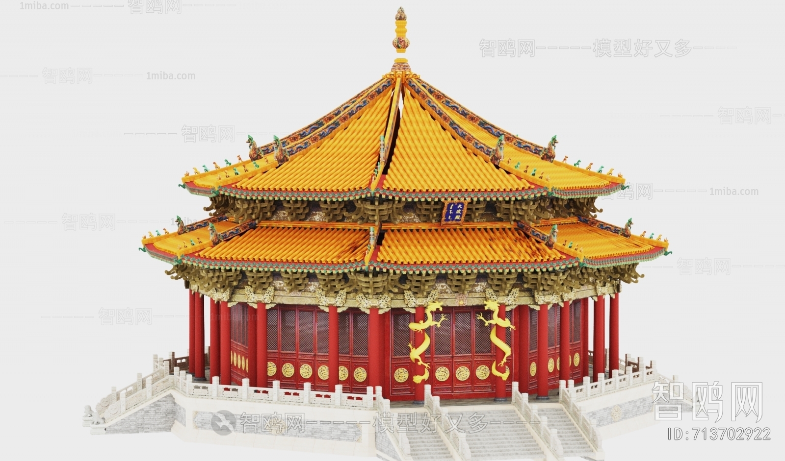 Chinese Style Ancient Architectural Buildings