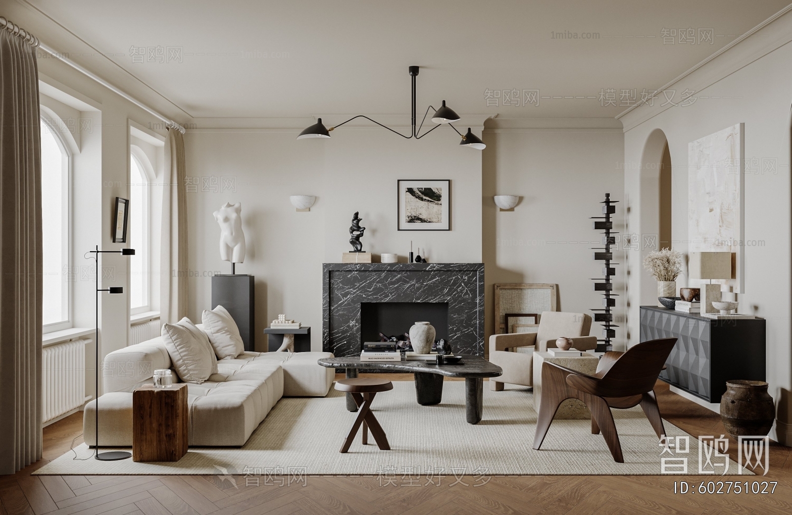 French Style A Living Room