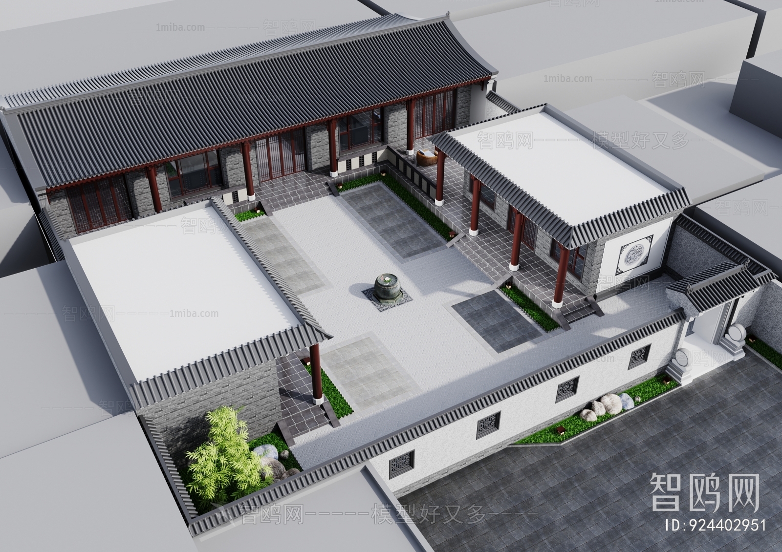 Chinese Style Courtyard/landscape