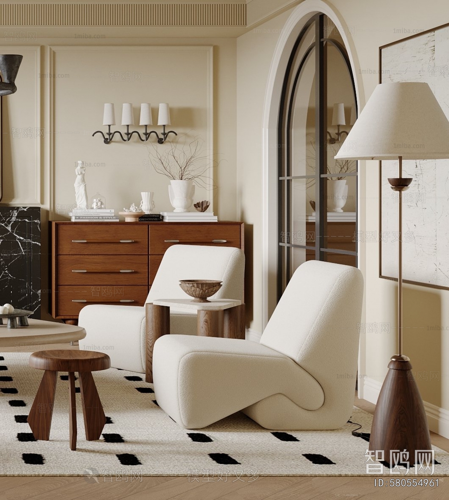 French Style A Living Room