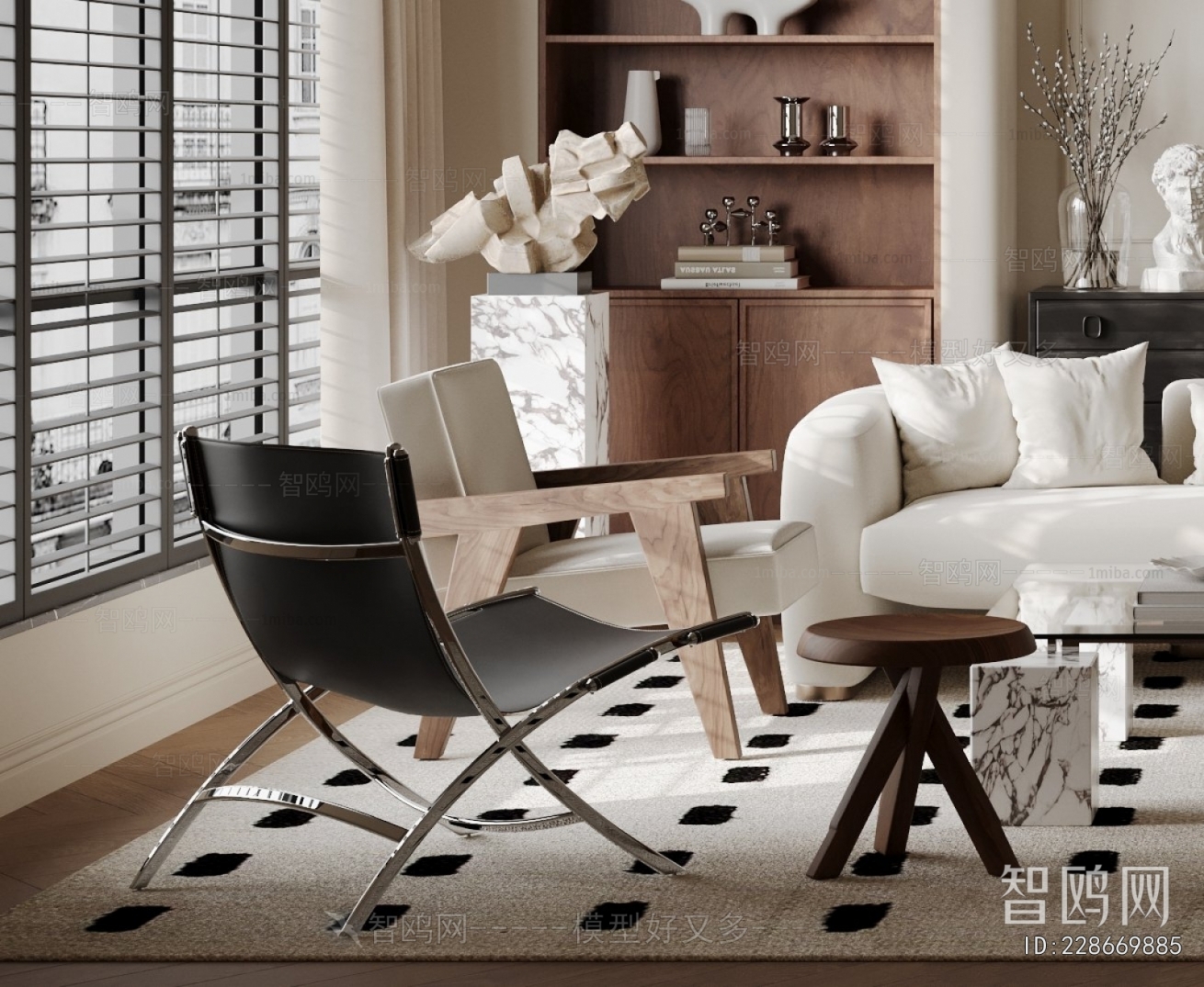 French Style A Living Room