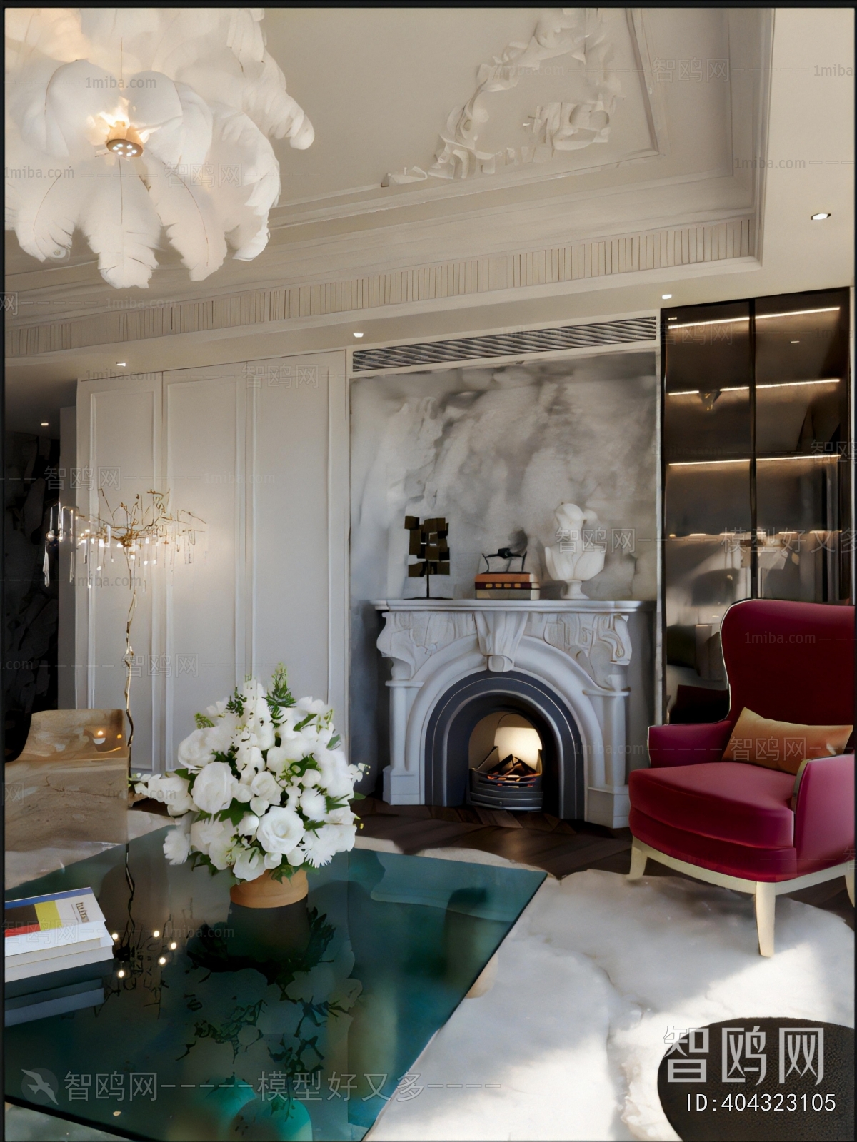 French Style A Living Room