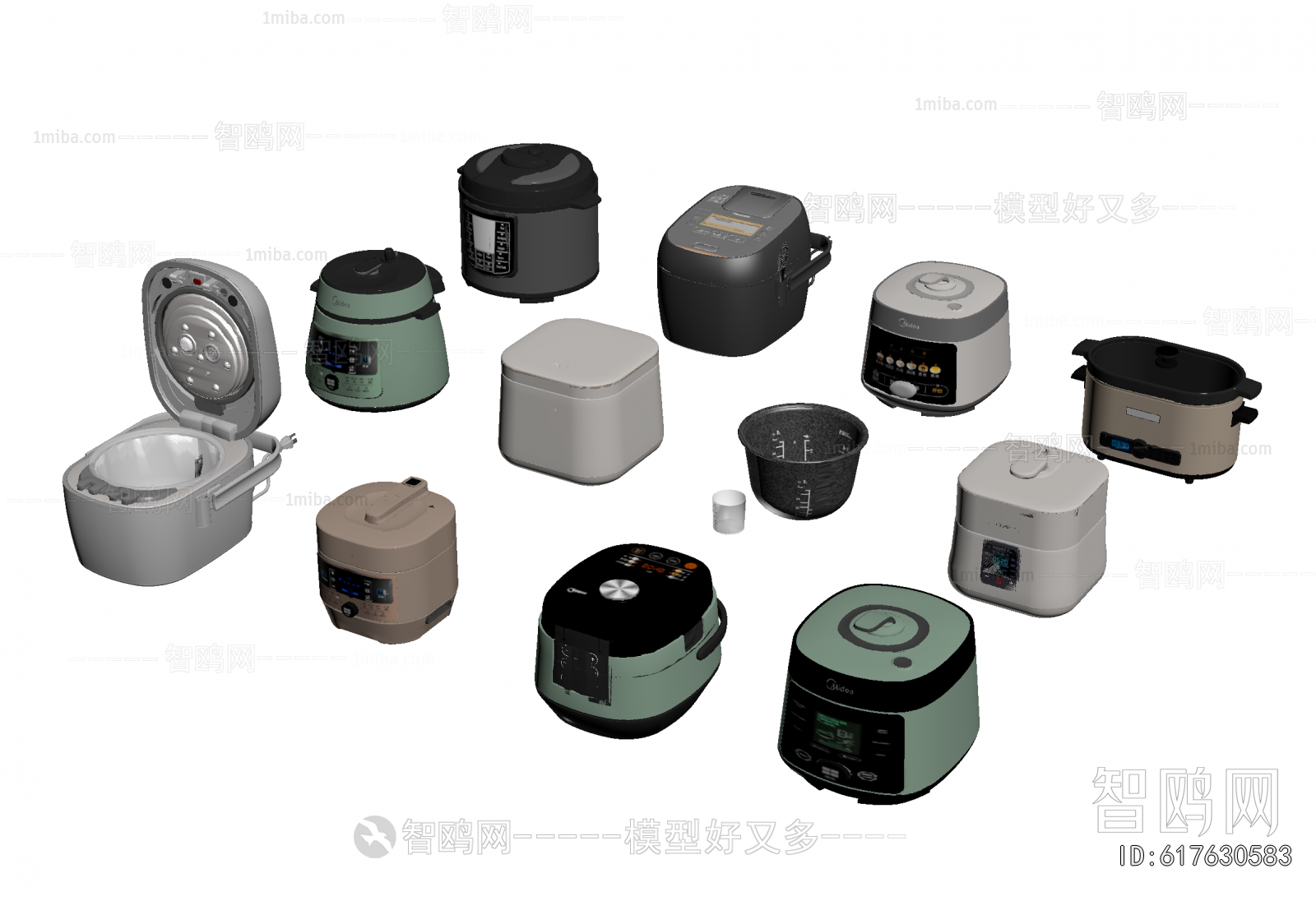 Modern Electric Kitchen Appliances