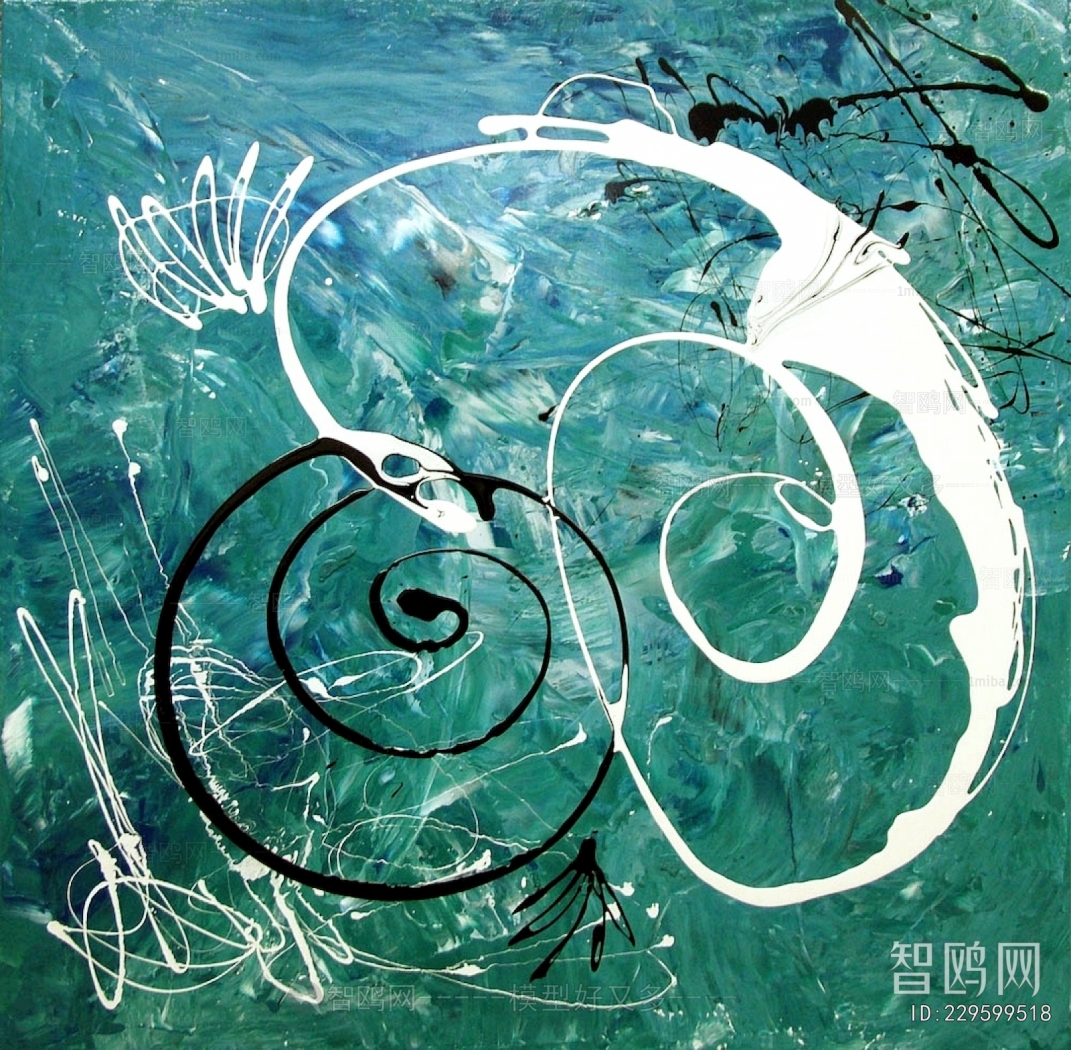 现代艺术抽象画