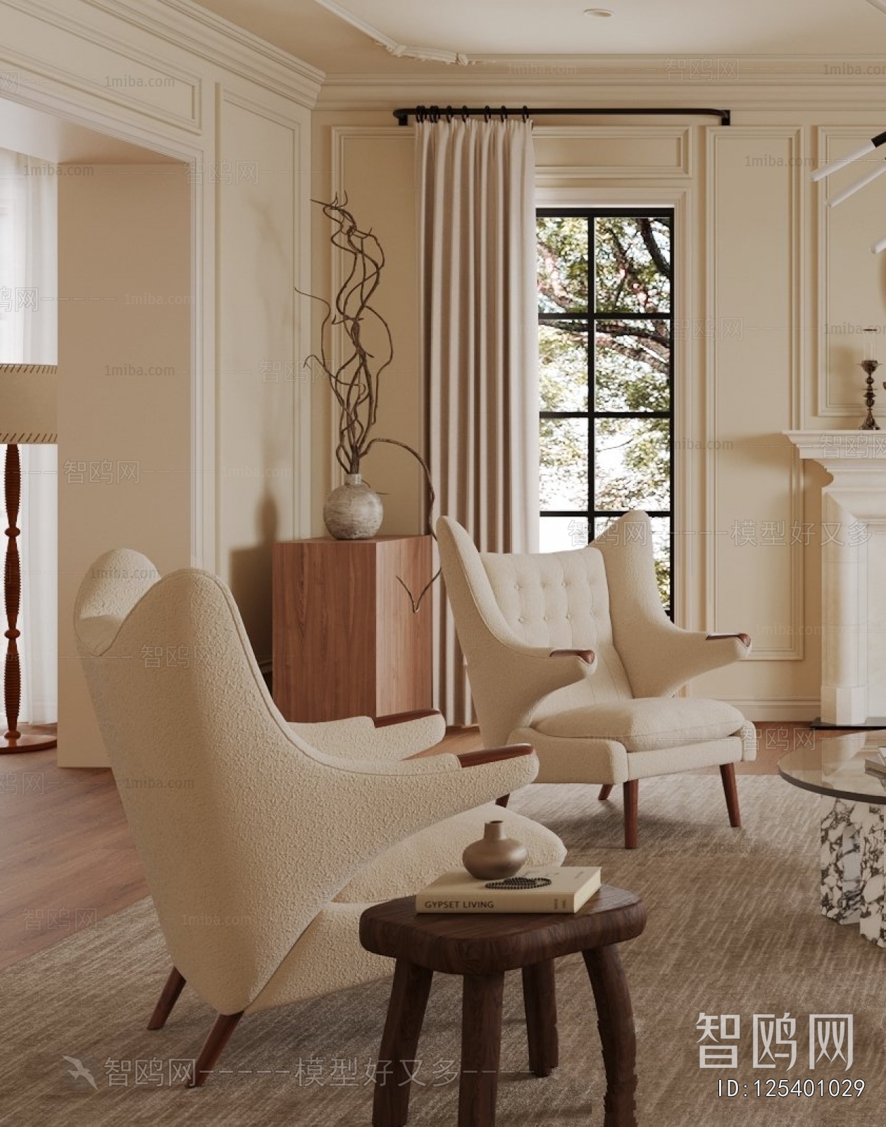 French Style A Living Room