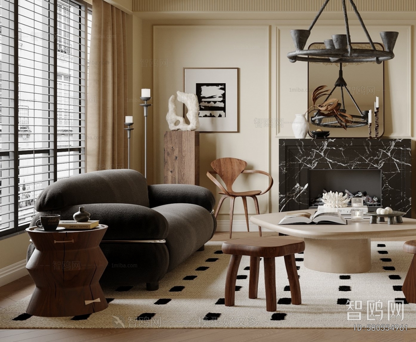 French Style A Living Room