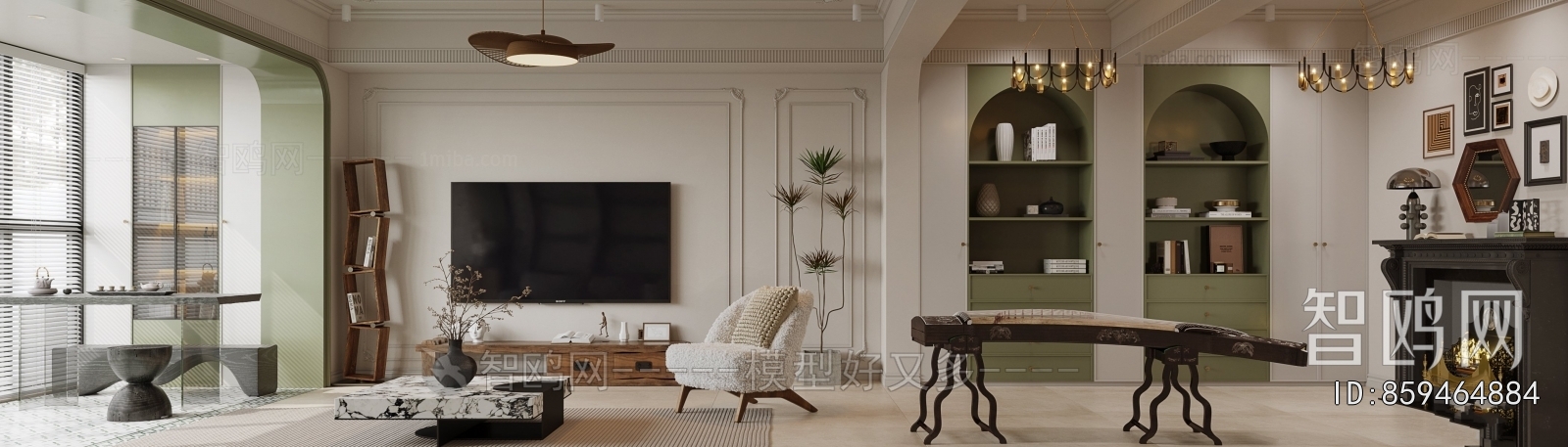 French Style A Living Room