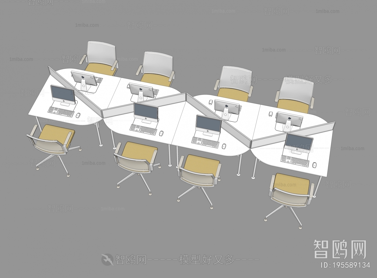 Modern Office Desk And Chair