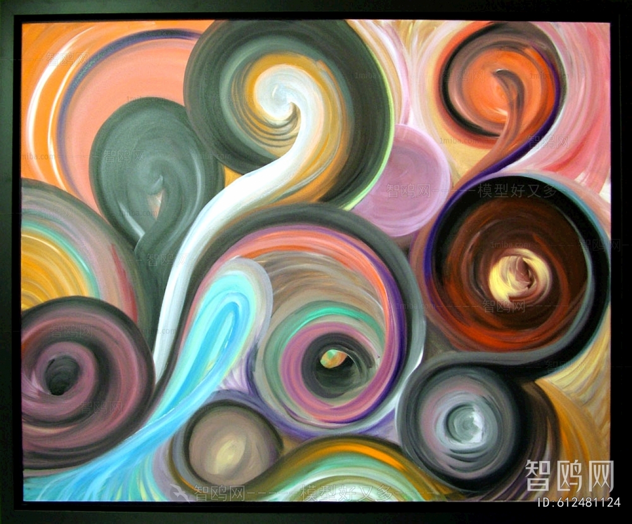 现代艺术抽象画