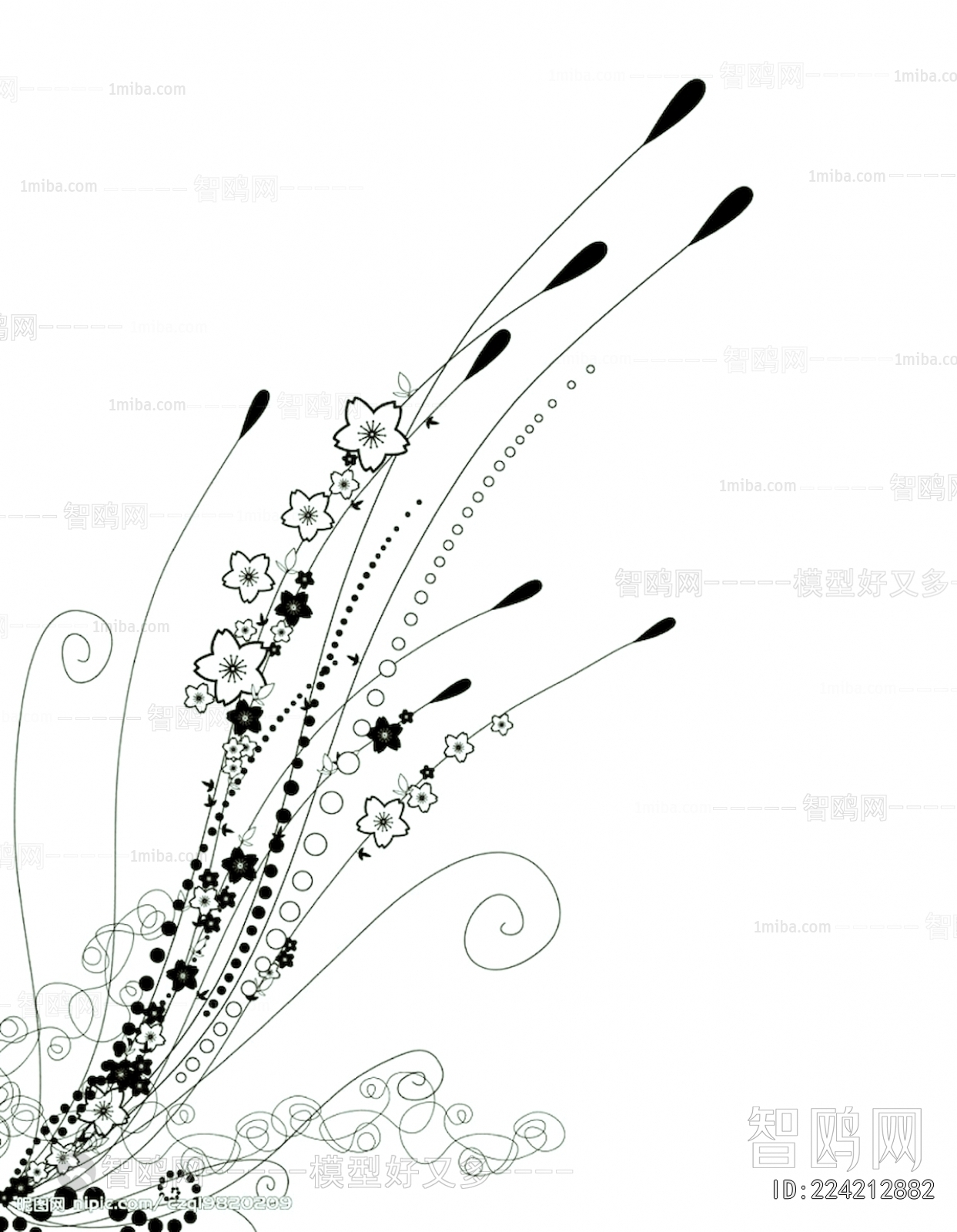 Bump Black And White