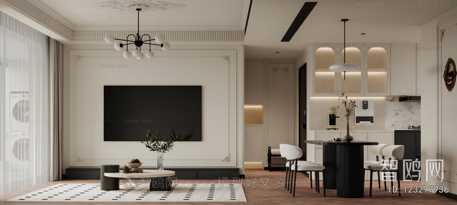 French Style A Living Room