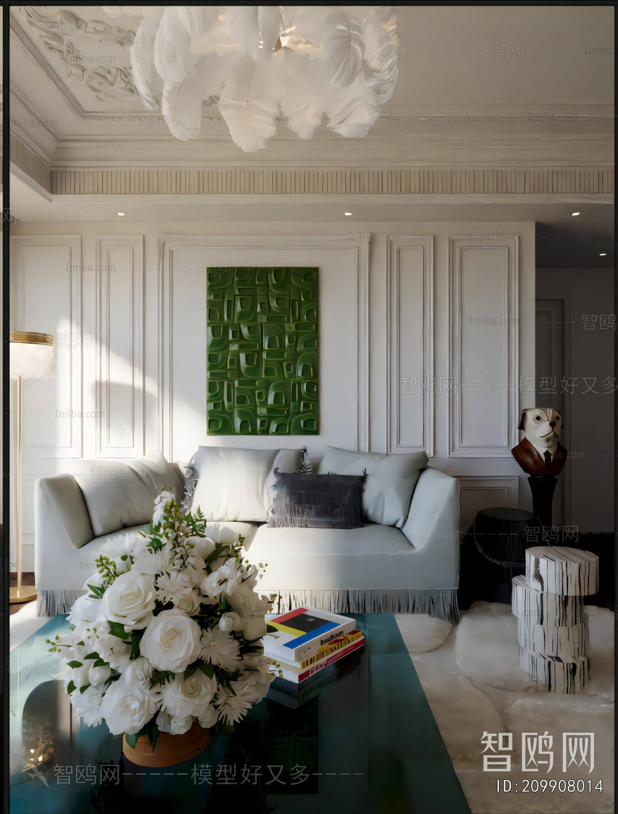 French Style A Living Room