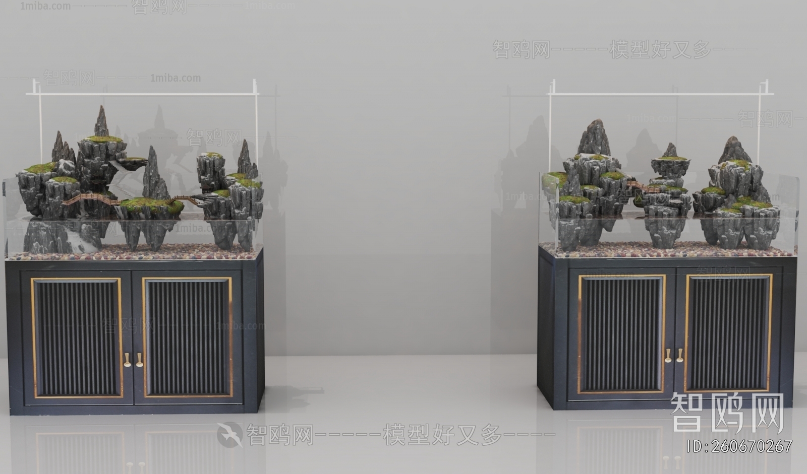 New Chinese Style Fish Tank