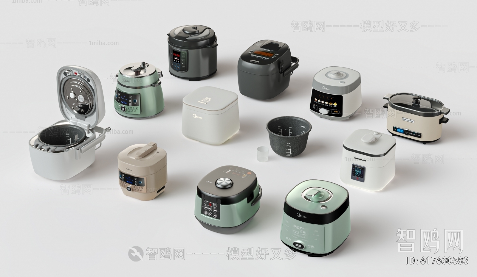 Modern Electric Kitchen Appliances