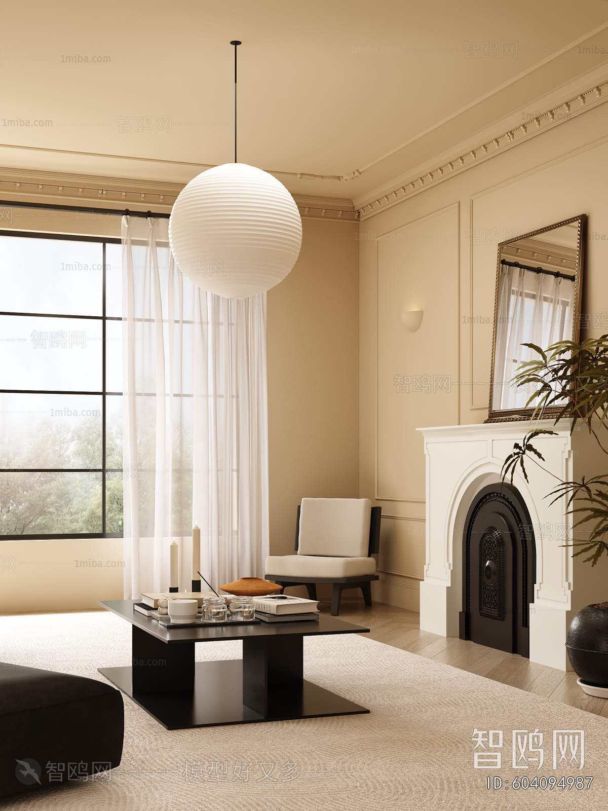 French Style A Living Room