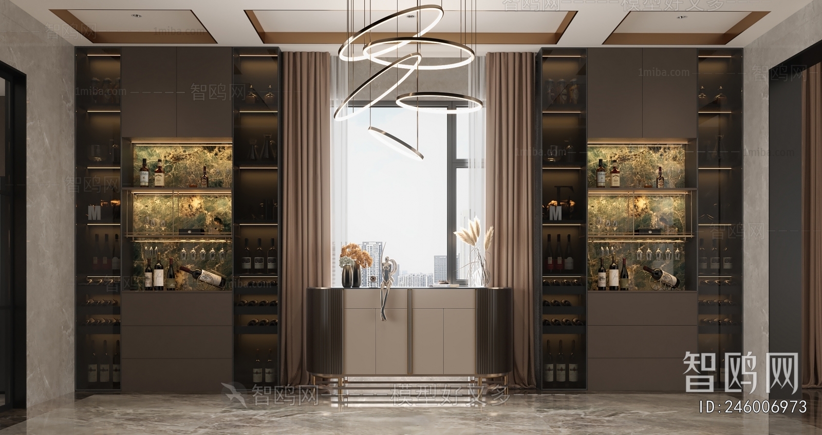 Modern Wine Cabinet