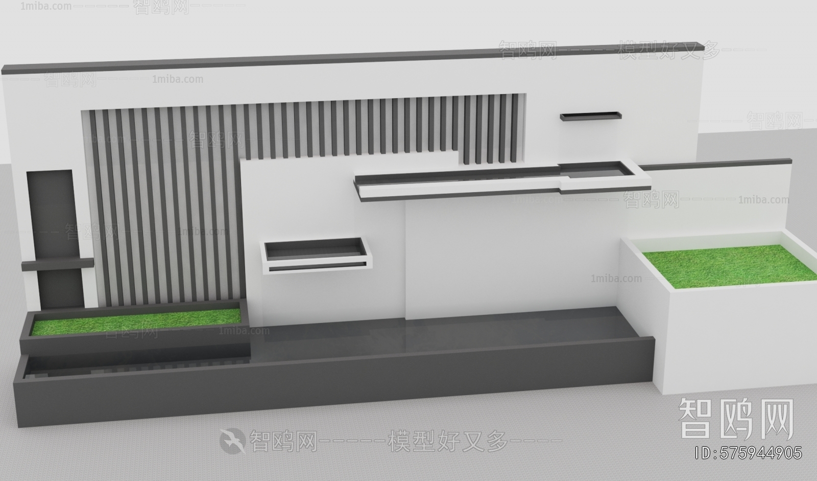 Modern Rockery Waterscape