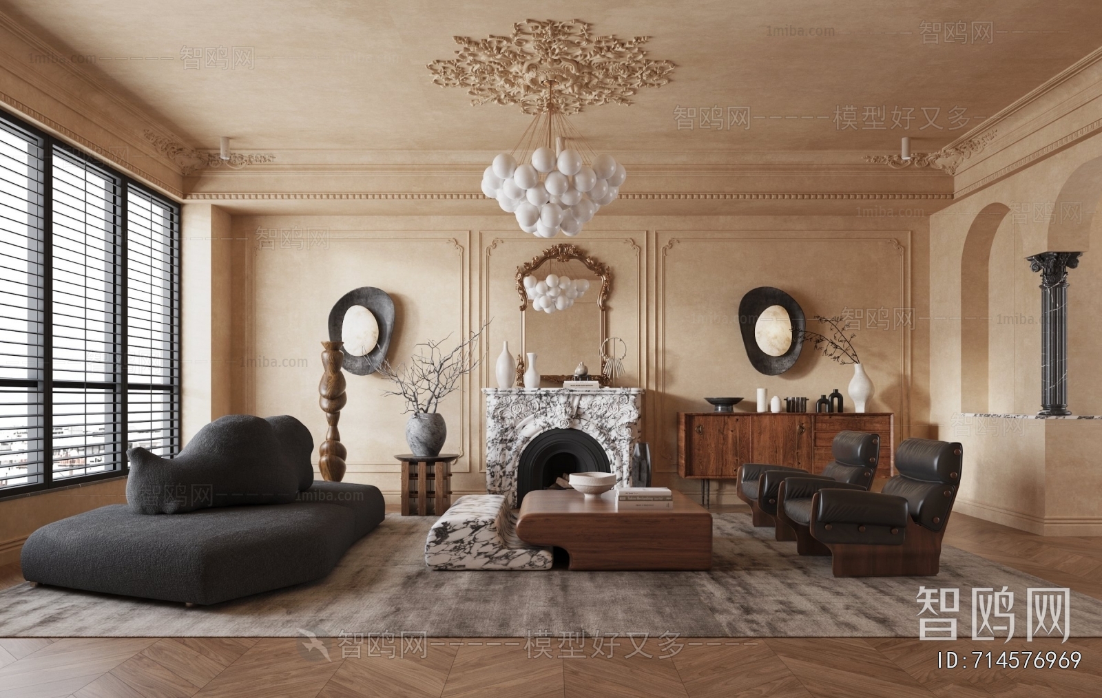 French Style A Living Room