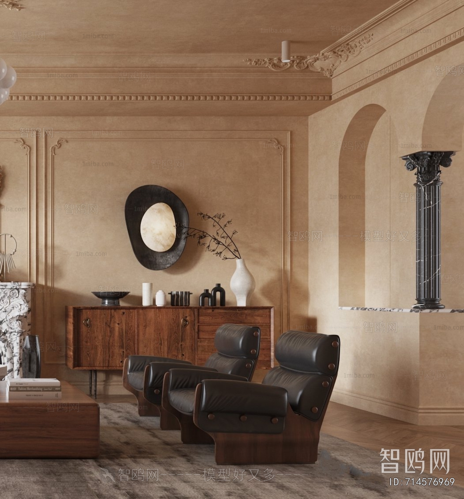 French Style A Living Room