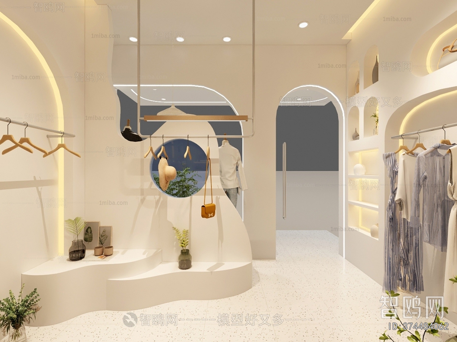 Modern Clothing Store