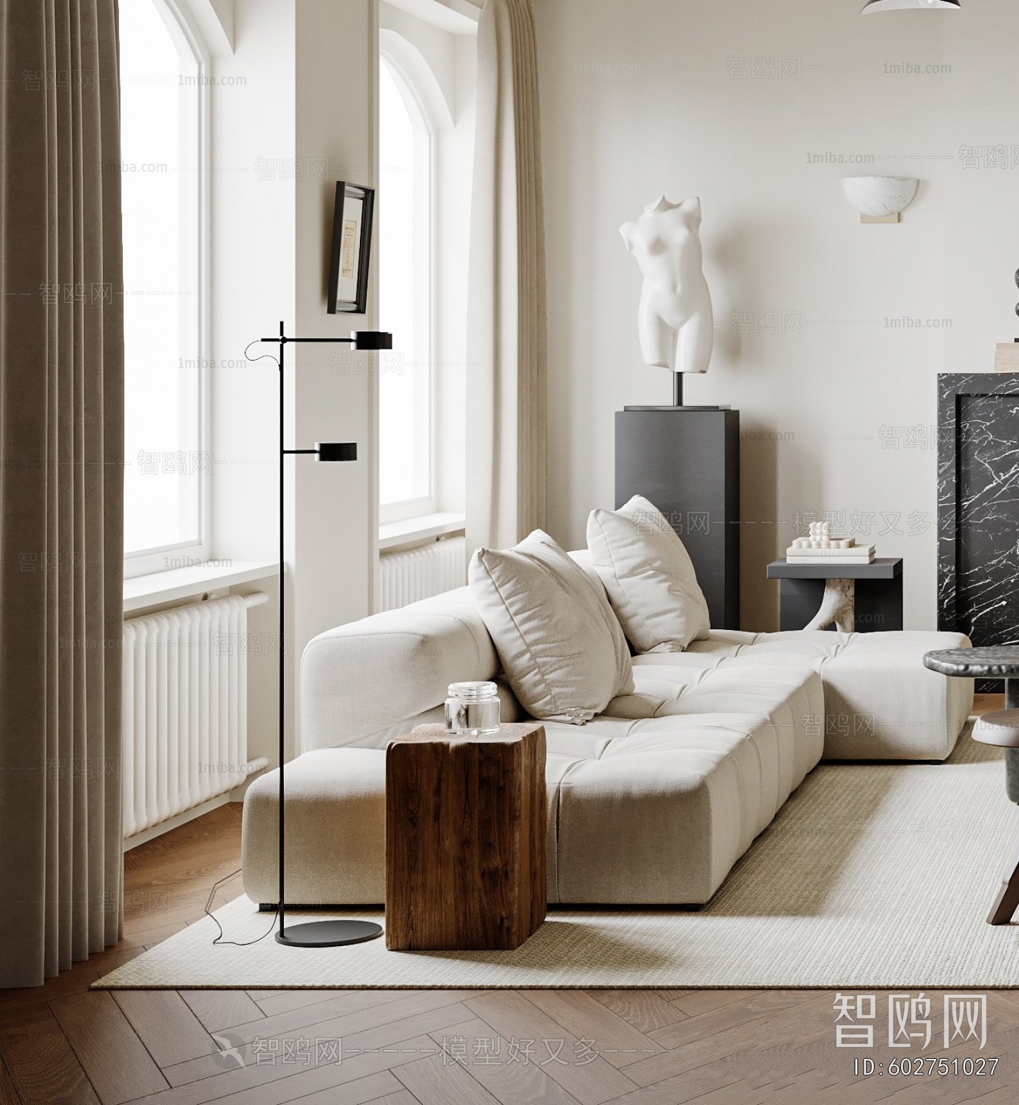 French Style A Living Room