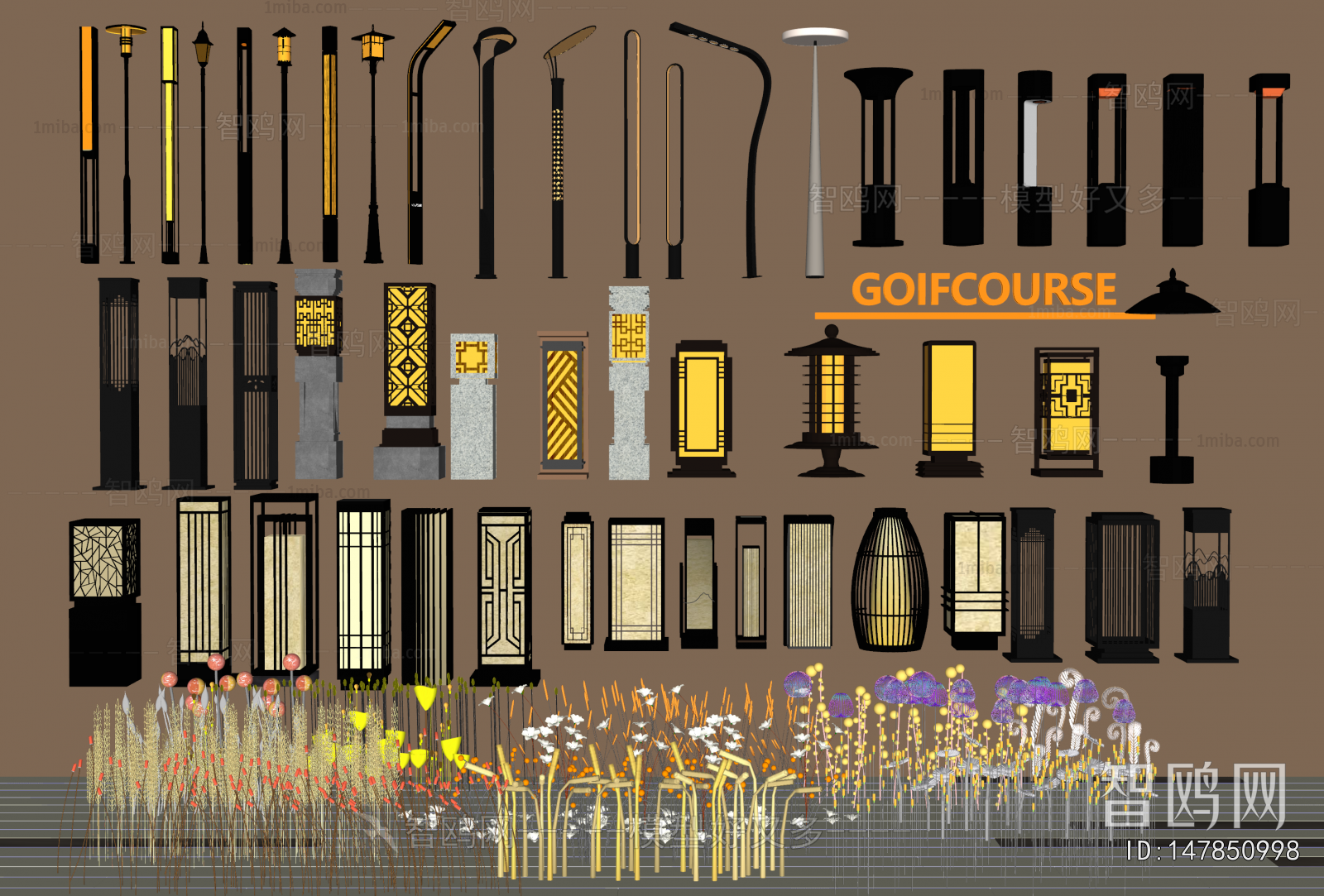 New Chinese Style Outdoor Light