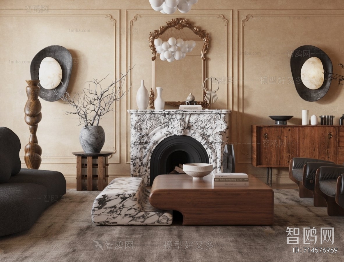 French Style A Living Room