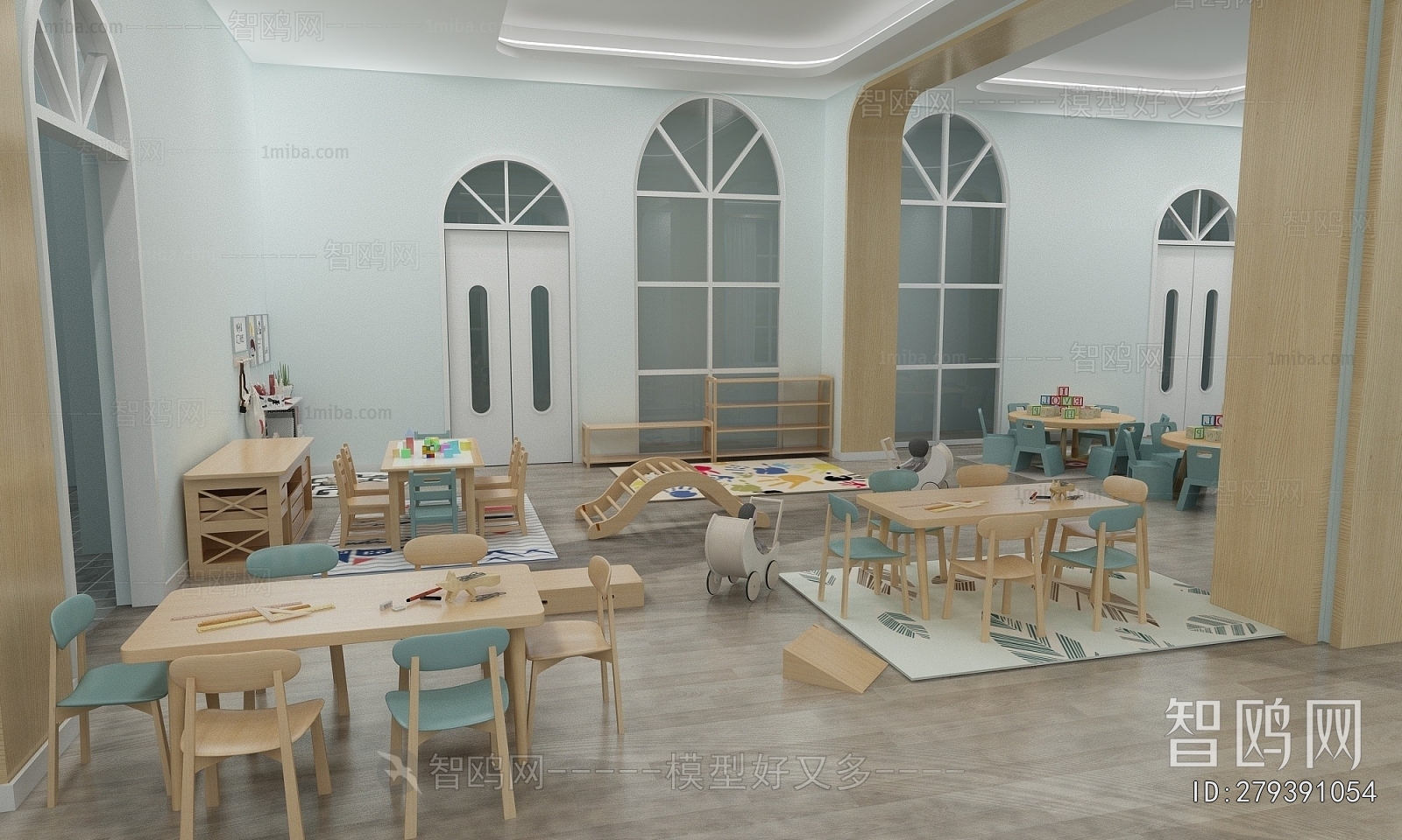 Modern Kindergarten Classrooms
