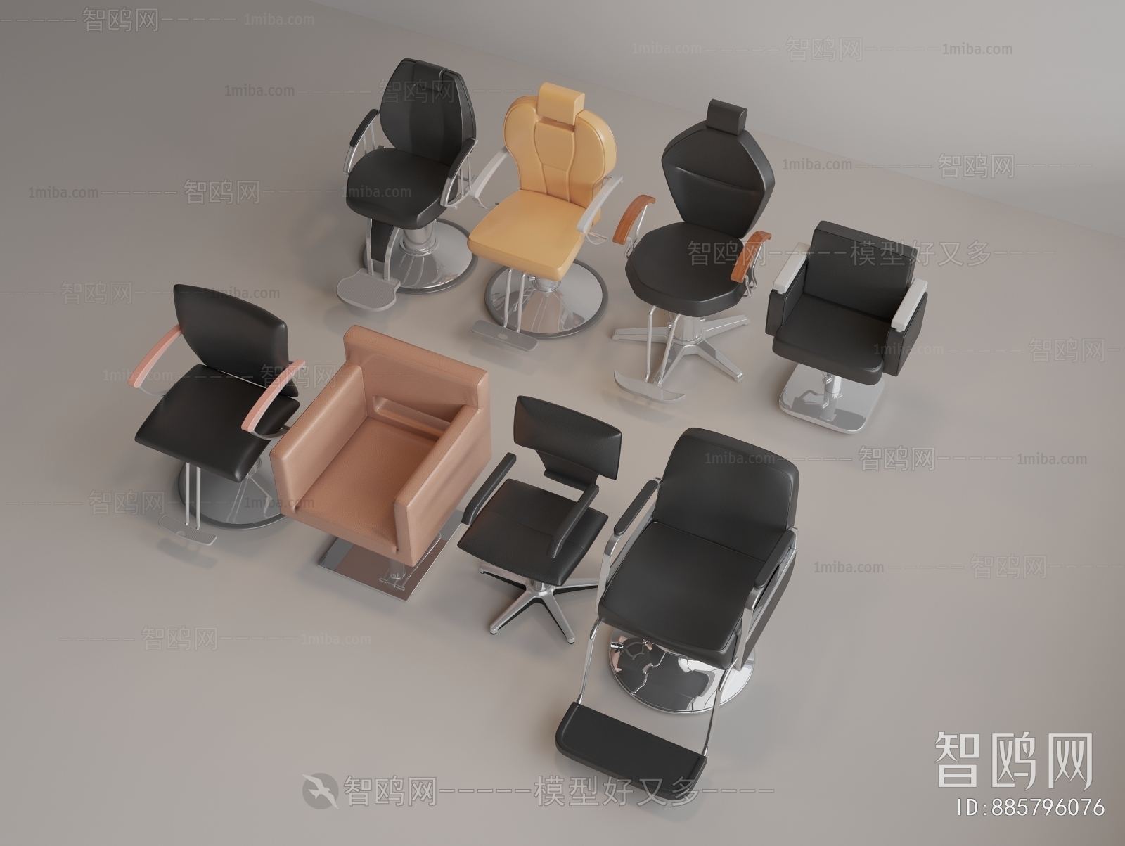 Modern Barber Chair