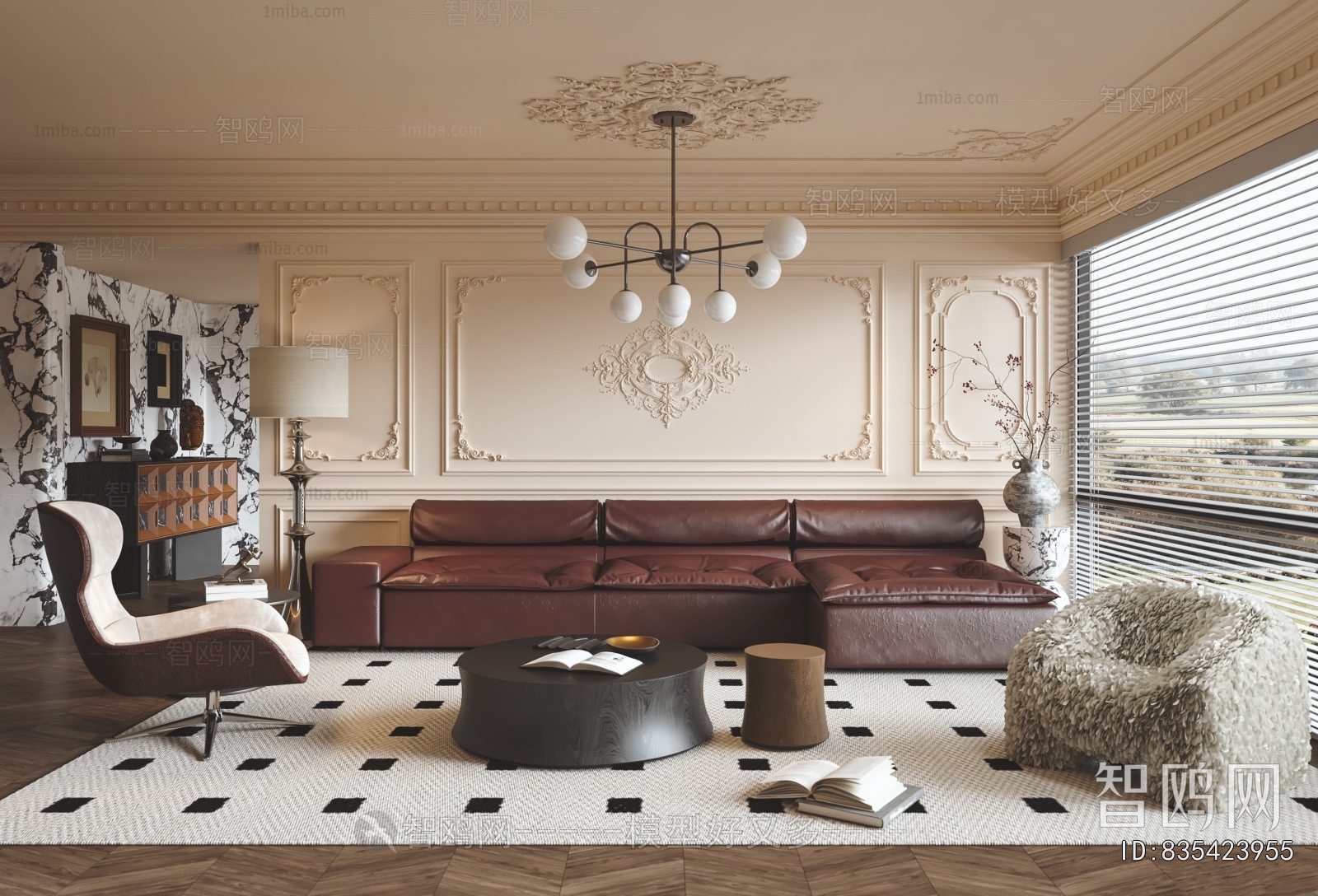 French Style A Living Room